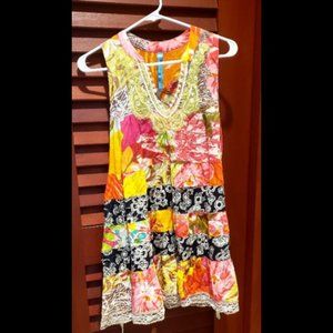 Free People Sleeveless Boho Dress XS